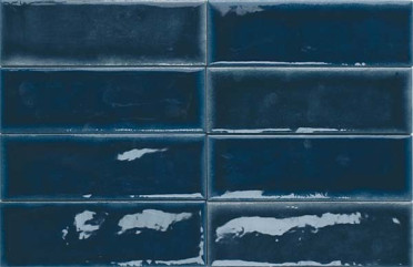 фото Настенная плитка COLOUR NOTES INDIGO (132967) 4x12.5  синий цвет, ретро стиль от WOW (Испания)