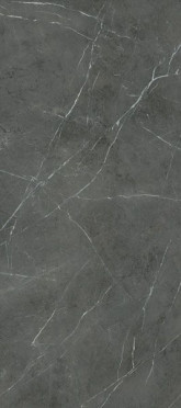 фото Керамогранит NOBILE GREY GRAFITE SOFT RET (PF60006303) 120x270  черный цвет, классический, романтизм, черно-белый стиль от Ariana (Италия)