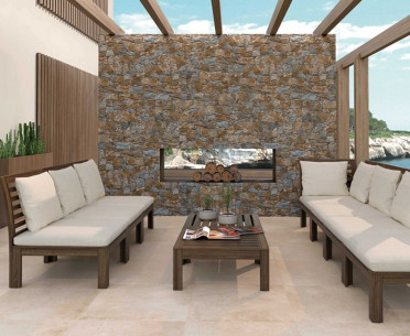 Плитка VULCANO от Porcelanicos HDC (Испания) в интерьере, стиль: лофт, средиземноморский