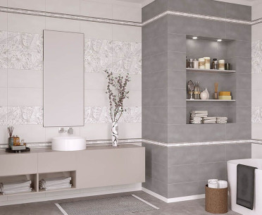 Плитка BONITA от Alma Ceramica (Россия) в интерьере, стиль: современный