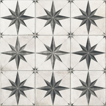фото Керамогранит KAMARI Star Matt 60x60  двухцветный цвет, пэчворк, ретро стиль от Cifre Ceramica (Испания)
