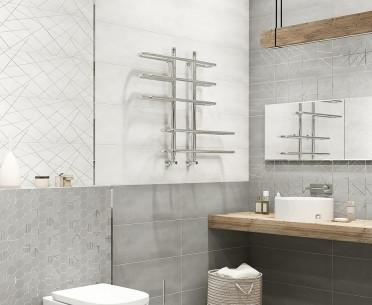 Плитка BAFFIN GRAY от Delacora (Россия) в интерьере, стиль: современный