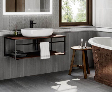 Плитка ЛОМБАРДИА от Kerama Marazzi (Россия) в интерьере, стиль: лофт, милано, романтизм, современный
