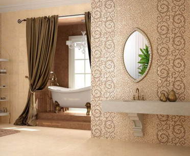 Плитка VILLAE от Saloni Ceramica (Испания) в интерьере, 