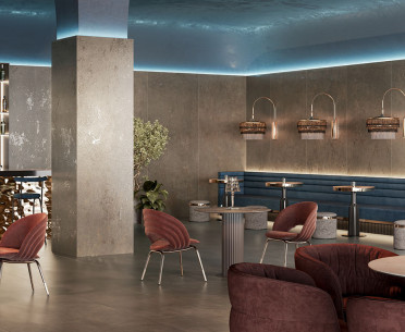 Плитка СУПЕРМАКСИ: СИТИ ШАЙН от Kerama Marazzi (Россия) в интерьере, стиль: лофт, современный