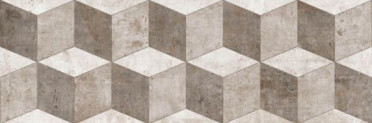 фото Настенная плитка Decorado Degas Beige 25x75  бежевый цвет, лофт, модерн, современный стиль от Undefasa (Испания)