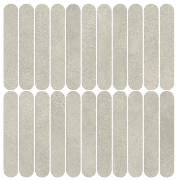 фото Мозаика Boost Expression Haze Mosaico Ellipse (AYY6) 37x37.8  серый цвет, модерн, романтизм, современный стиль от Atlas Concorde (Италия)