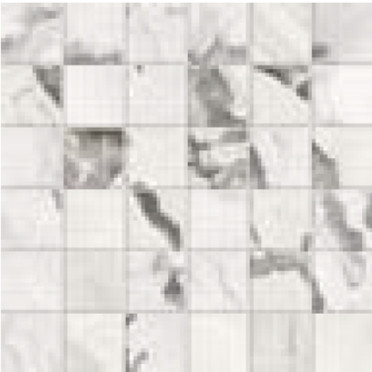 фото Мозаика  FORTE DEI MARMI QUARK OYSTER WHITE Mosaic (610110001192) 30x30  белый цвет, классический, лофт, современный стиль от Atlas Concorde (Россия)
