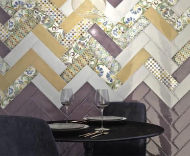 Плитка МОНПАРНАС от Kerama Marazzi (Россия) в интерьере, стиль: ар деко, модерн, романтизм, современный