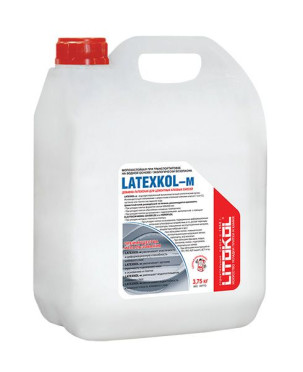 фото LATEXKOL-m белый (канистра 3,75 кг)  белый цвет, от Litokol (Россия)