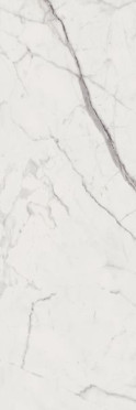 фото Настенная плитка Charme Evo Statuario (8мм) глянец 25x75  бежевый цвет, английский, классический, романтизм стиль от Italon (Россия)