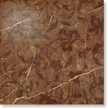 фото Декор Sicilia Marrone Inserto Foglie 45x45  коричневый цвет, от ColiseumGres (Россия)