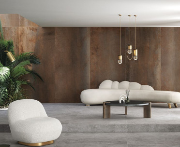 Плитка BEAM RUSTEEL BIG SIZES от TAU Ceramica (Испания) в интерьере, стиль: лофт, современный