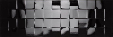 фото Настенная плитка Colorgloss Negro Grid 25x75  черный цвет, современный, черно-белый стиль от Undefasa (Испания)