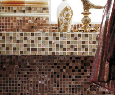 Плитка СМЕСИ ЦВЕТОВ от Bars Crystal Mosaic (Китай) в интерьере, стиль: классический, современный