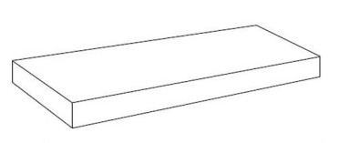 фото Угловая ступень THESIS Light Scalino Angolare Sx Lap левая 120 33x120  бежевый цвет, классический, современный, средиземноморский стиль от Atlas Concorde (Россия)