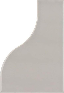 фото Настенная плитка CURVE GREY (28845) 8.3x12  серый цвет, ар деко, милано, современный, черно-белый стиль от Equipe Ceramicas (Испания)