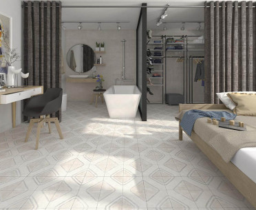 Плитка DELTA от Vives Ceramica (Испания) в интерьере, стиль: классический, лофт, модерн, пэчворк, современный