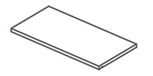Спецэлемент SHALE GREIGE GOCCIOLATOIO 2CM  (SL03SG2)