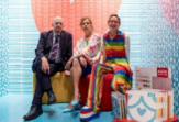 Ágatha Ruiz de la Prada посетила стенд Pamesa на выставке Cersaie 2019