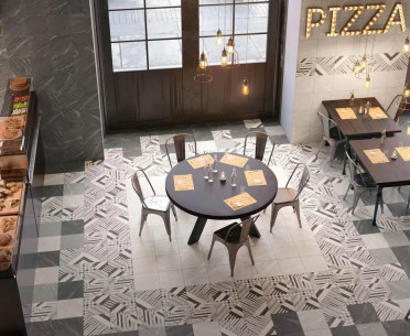 Плитка БОРЕАЛЕ от Kerama Marazzi (Россия) в интерьере, стиль: лофт, милано, пэчворк, современный