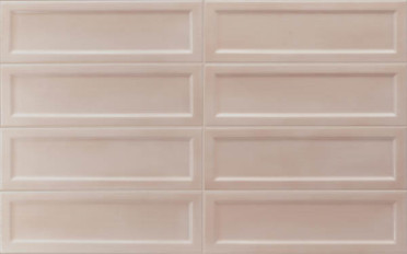 фото Настенная плитка ISLAND FRAME PEONY PINK (31200) 6.5x20  розовый цвет, ар деко, кэжуал, современный стиль от Equipe Ceramicas (Испания)