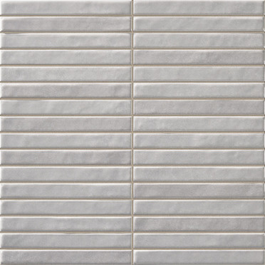 фото Настенная плитка Kromo Pencil Ash 35x35  серый цвет, современный стиль от La Platera (Испания)