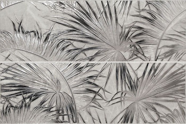фото Декор настенный DEC. CALATHEA PEARL MATT (SET 2) 25x75  серый цвет, античный, классический стиль от APE Ceramica (Испания)