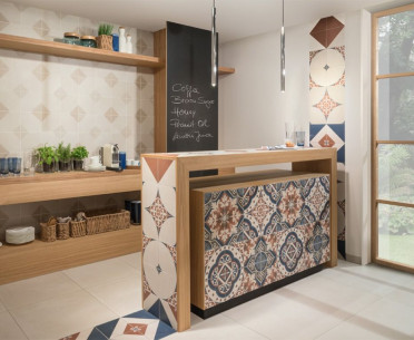 Плитка CENTURY UNLIMITED от Villeroy & Boch (Германия) в интерьере, стиль: современный