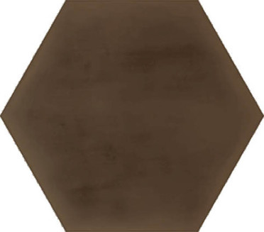 фото Керамогранит Zero Hexagono Figuli Brown 15x17  коричневый цвет, кантри, прованс, средиземноморский стиль от Vives Ceramica (Испания)