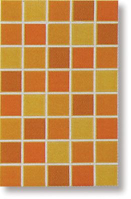 фото Плитка MULTICOLOR NARANJA 20x31.6  разноцветная цвет, от Porcelanosa (Испания)