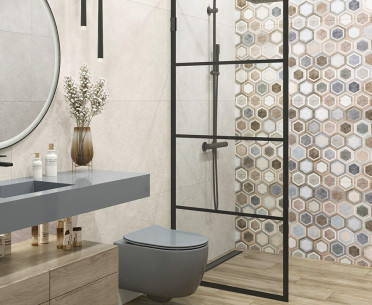 Плитка EVOLUTION от Alma Ceramica (Россия) в интерьере, стиль: лофт, современный