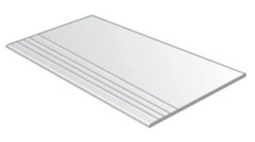 фото Ступень Delta R Peldano Crema Antideslizante 59.3x59.3  бежевый цвет, классический, лофт, модерн, пэчворк, современный стиль от Vives Ceramica (Испания)