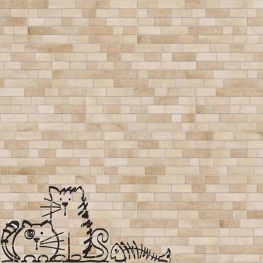 фото Настенная плитка Nuney-4 Beige 20x50  бежевый цвет, детский, лофт, модерн, современный, черно-белый стиль от Vives Ceramica (Испания)