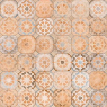 фото Керамогранит Octogono Turgis Multicolor 20x20  разноцветная цвет, ар деко, пэчворк, ретро, романтизм, средиземноморский стиль от Vives Ceramica (Испания)