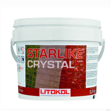 фото Litochrom Starlike C.350 кристалл (2,5 кг) от Litokol (Россия)