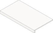 Фронтальная ступень Marvel Travertine White Cross Scalino