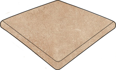фото Угловая ступень Urban Anti-Slip Rect. Beige 31.5x31.5  бежевый цвет, лофт, современный, средиземноморский стиль от Gres de Aragon (Испания)