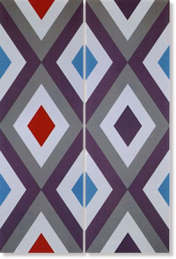 фото Декор EMOZIONE ROMBI COLORE INSERTO S/2 61x91.5 от FAP Ceramiche (Италия)
