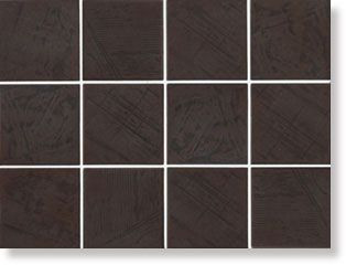 фото Настенная плитка Materia Wenge 10x10  коричневый цвет, от BayKer (Италия)