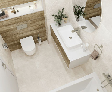 Плитка TOSCANA от Alma Ceramica (Россия) в интерьере, стиль: лофт, современный