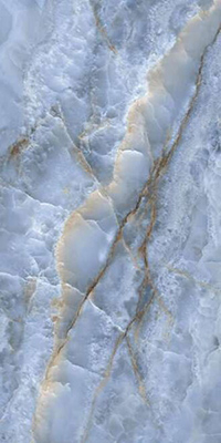 Керамогранит BOOKMATCH ONICE BLUE B POLISHED