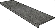 Фронтальная ступень Urban Anti-Slip Rect. Grafito120