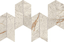 Мозаика Marvel Diva White Everest Mosaico Chevron Velvet (AYD4)