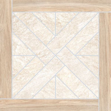 фото Декор Urban Quarzite Beige Frame Decor  Wood R9/ беж рамка K943930 45x45  бежевый цвет, современный стиль от Vitra (Россия)