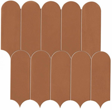 фото Мозаика Prism Caramel Mosaico Bead (A4Z1) 29.7x29.6  коричневый цвет, лофт, современный, средиземноморский, черно-белый стиль от Atlas Concorde (Италия)