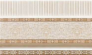 фото Плинтус Crystal Zocalo Warm 15x25  бежевый цвет, английский, античный, классический стиль от Argenta (Испания)