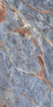 фото Керамогранит Exclusive Marble Darien Aqua POLI 120x60  серый цвет, классический, современный стиль от Artcer (Индия)