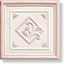 фото Декор Florence Rosa Decoro Formella 20x20  розовый цвет, от Mariner (Италия)