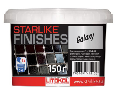 фото Starlike GALAXY перламутровая добавка для затирки пакет 150гр от Litokol (Россия)